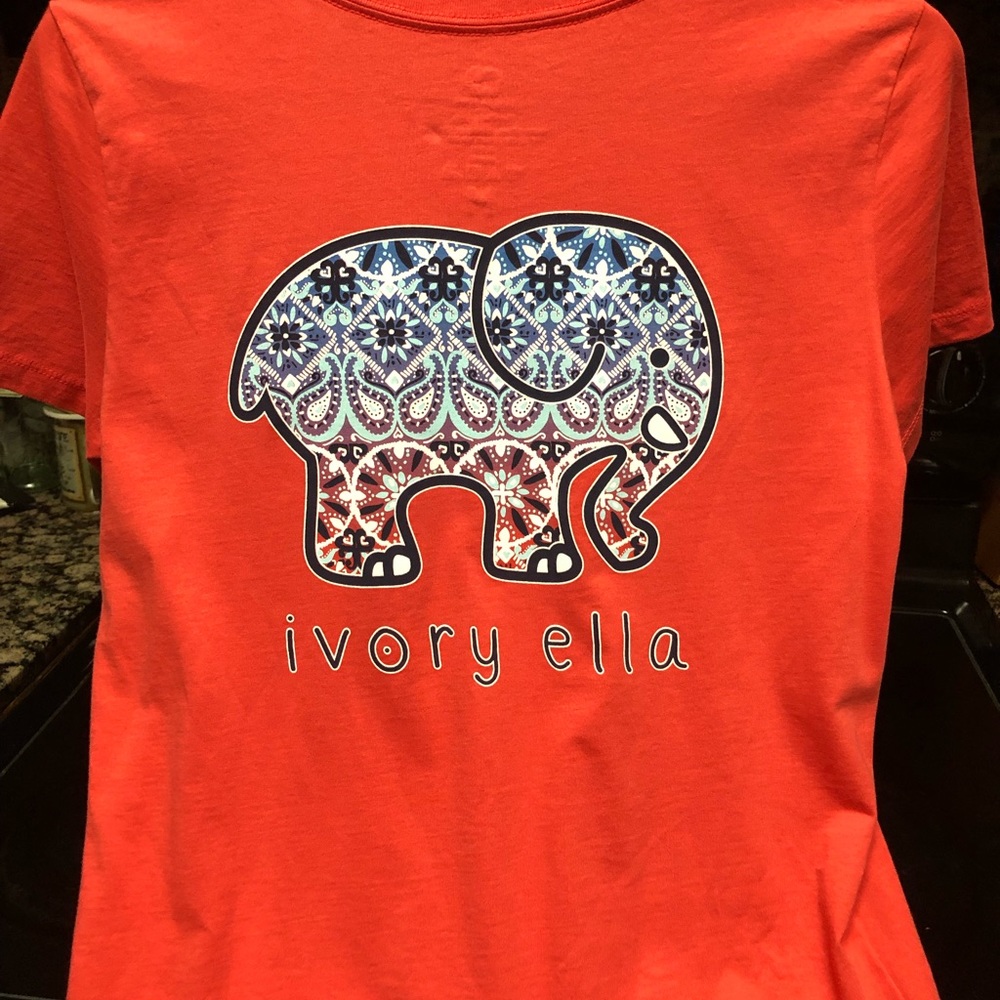 Ivory Ella red shirt